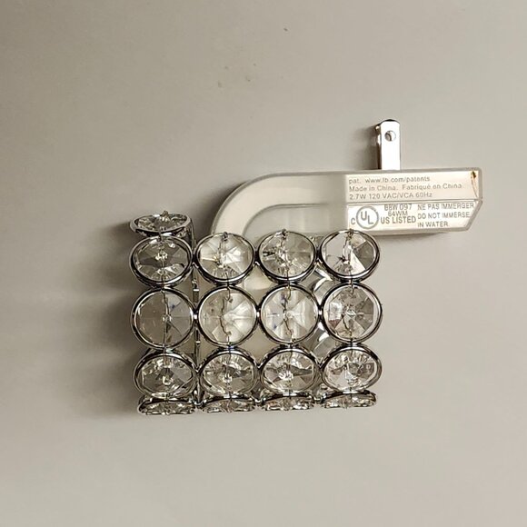 BATH & BODY WORKS CIRCLE CLEAR GEMS NIGHT LIGHT UP WALLFLOWER FRAGRANCE PLUG IN - Picture 6 of 7